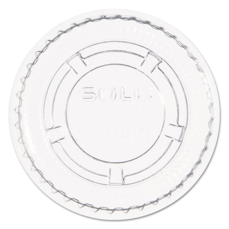 Dart Portion/SoufflĂƒÂ© Cup Lids. Fits .5-1oz Cups, Clear, PK2500 PL100N